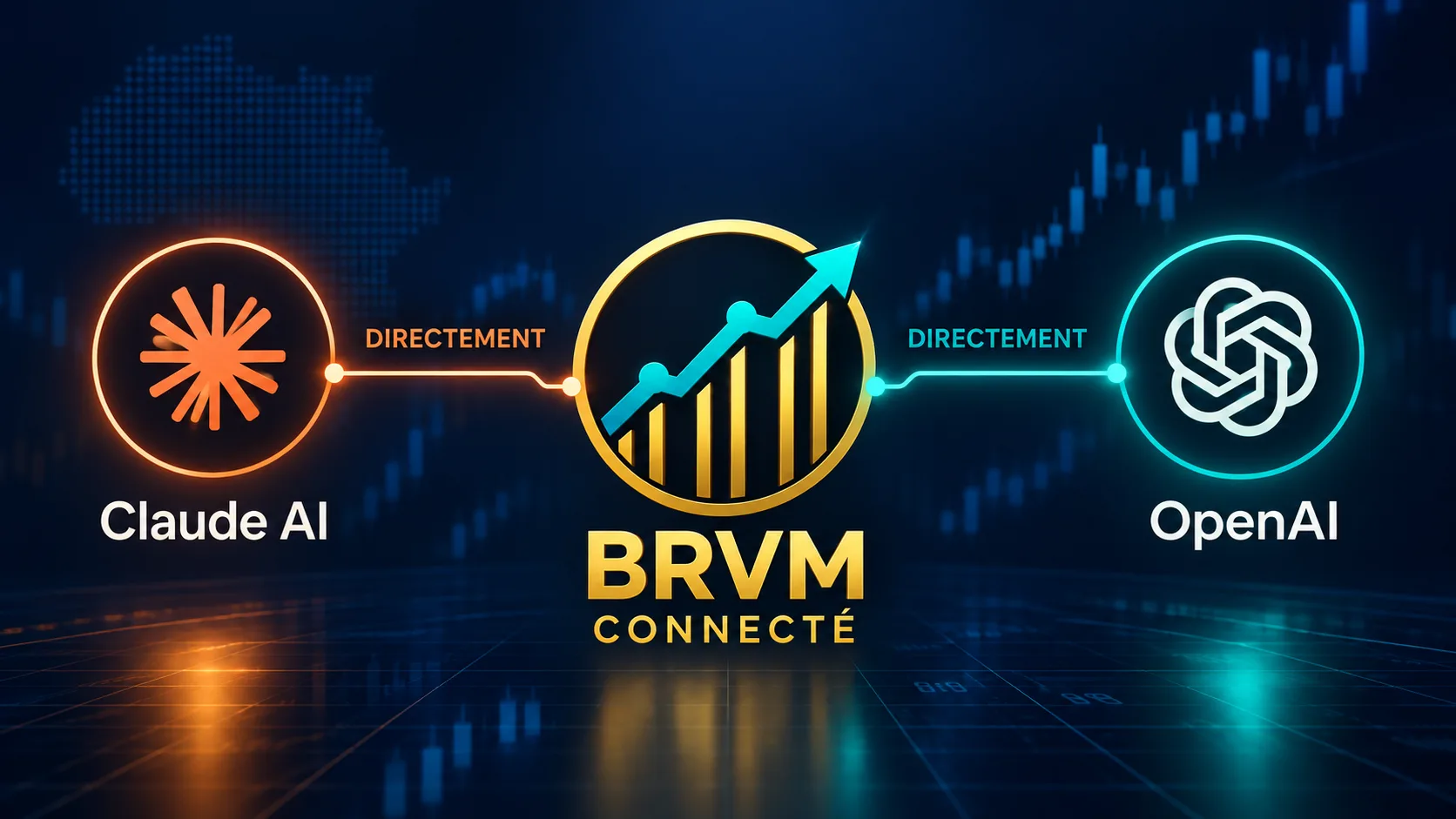 Claude AI et OpenAI connectés directement à la BRVM
